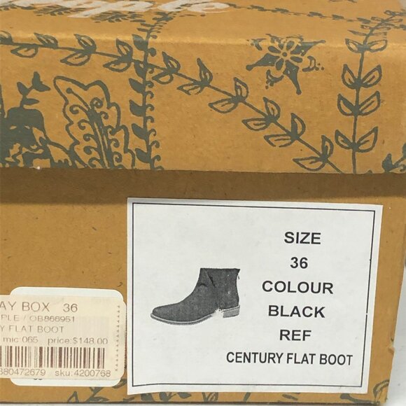Free People Century Flat Boot Black Size 36 ** - Picture 13 of 13